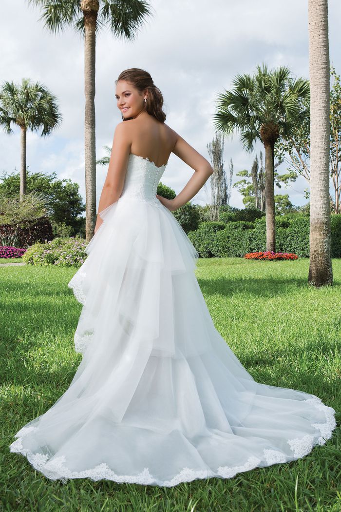 high low evening gown