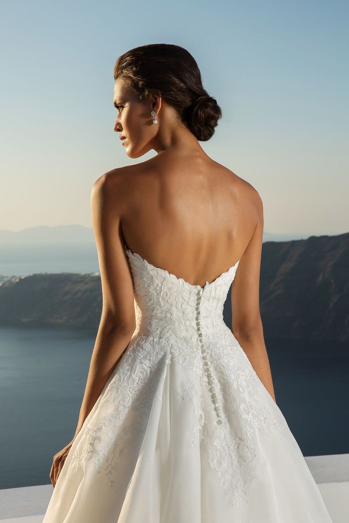 justin alexander strapless