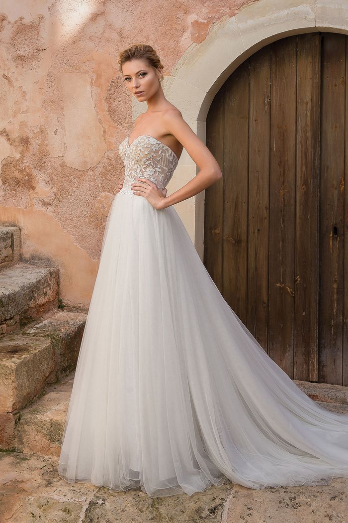 justin alexander strapless