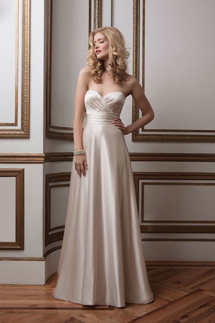 low back evening gown