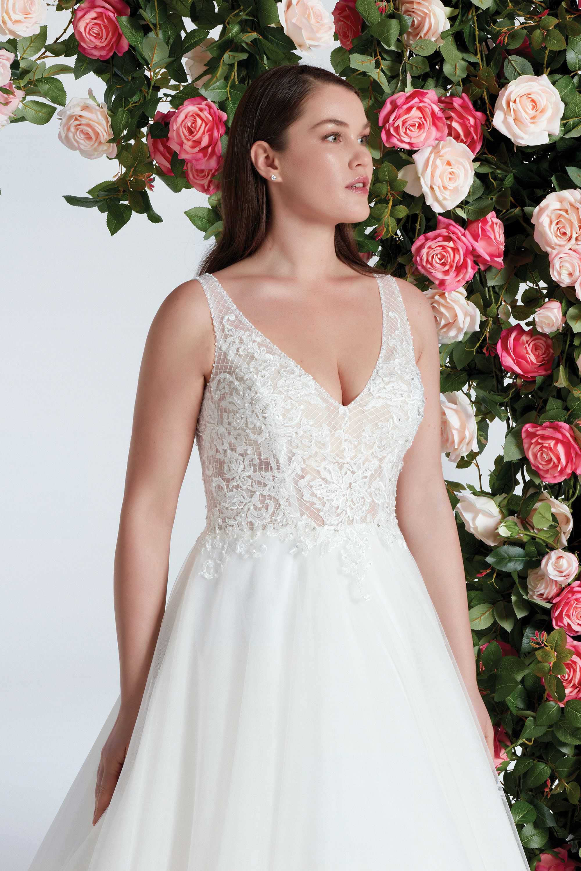 Sweetheart Beaded High Slit Gala Gown RQ8137