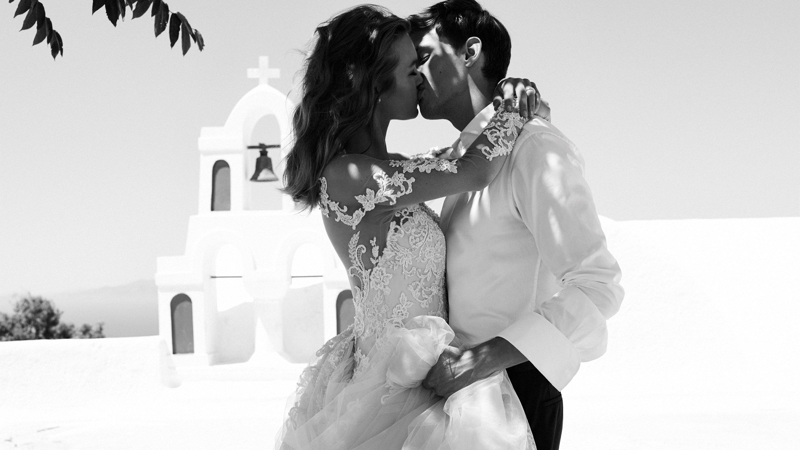 Style 8964 Beaded Lace Jewel Neck Gown with Cold Shoulder, Illusion