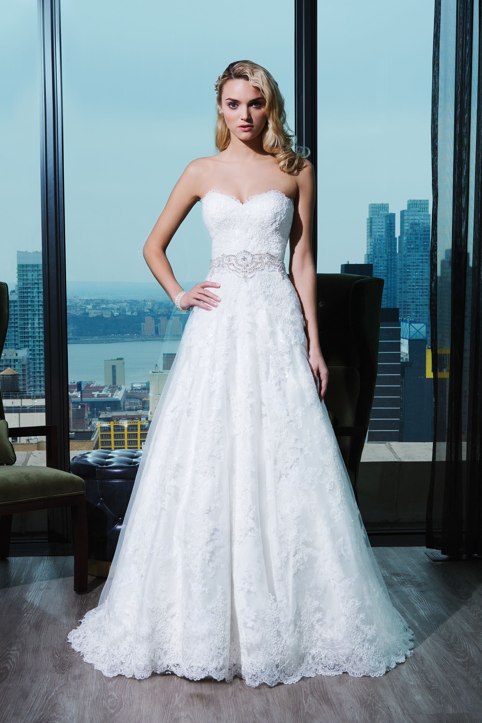 Justin Alexander A-Line Gown #11115 - 14
