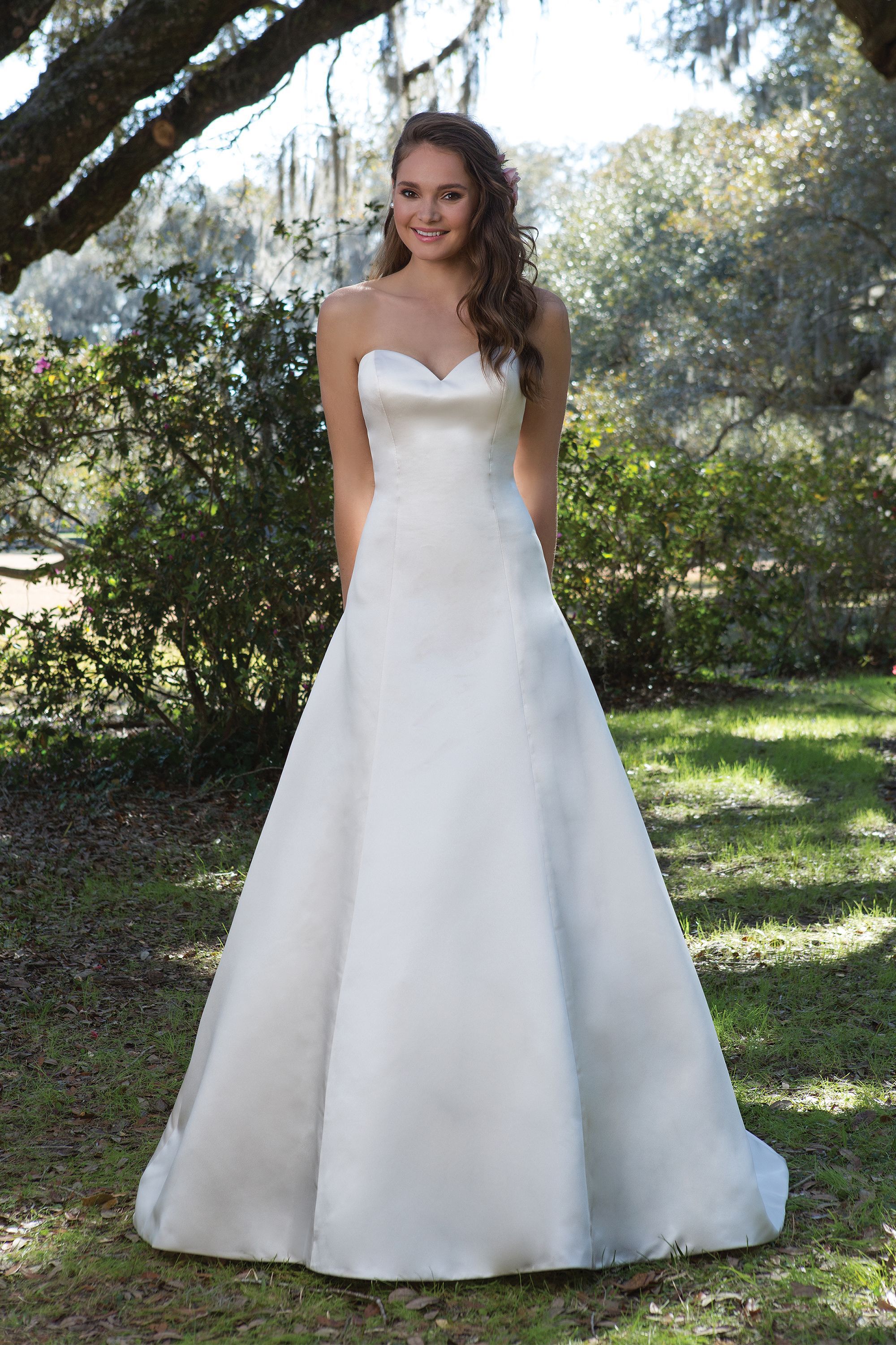 Glitter Sweetheart A-Line Gown By Amoris T706 - Women Evening Formal Gown - Special Occasion