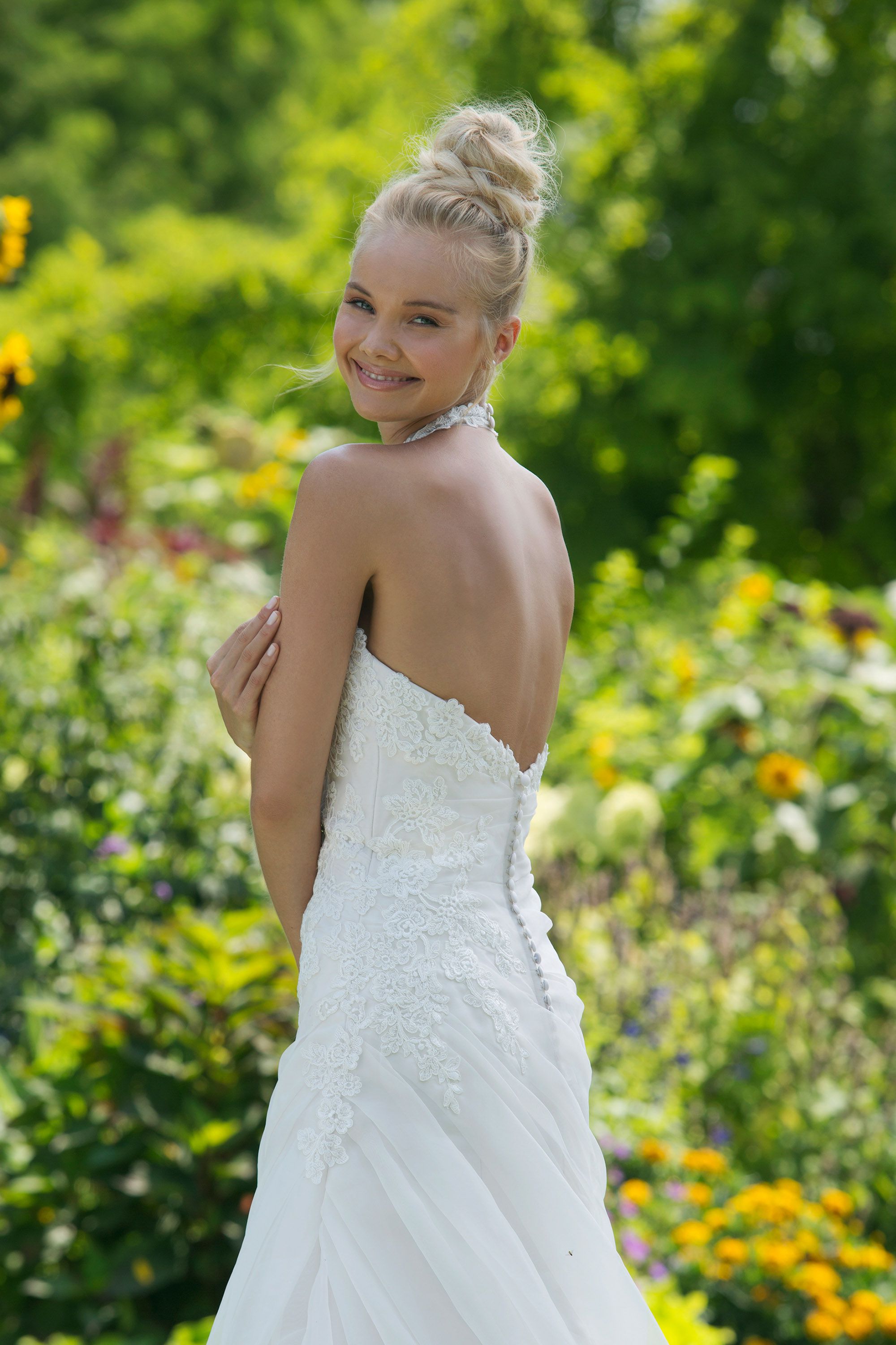 Celavie 3005L A-Line Gown Sweetheart Neck Rhinestone Empire Waist